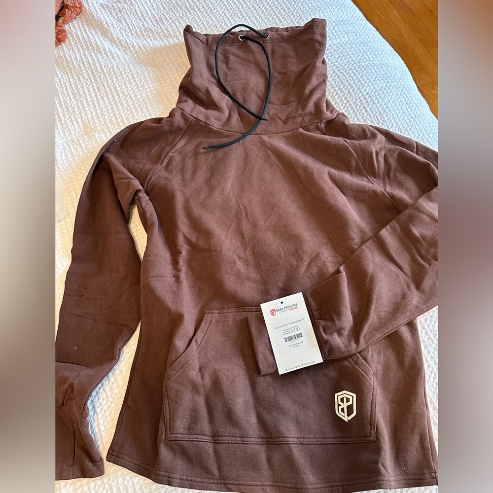 Born Primitive Cowl at the a full Moon Sweatshirt-Chicory Size M
